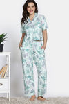 Zivame 2 Mile Fashion Knit Poly Pyjama Set - Antique White — thumbnail 2